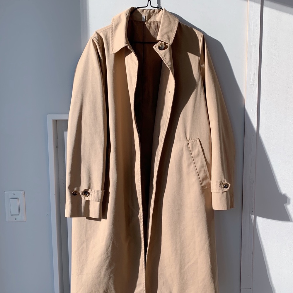 [Muji] trench coat
